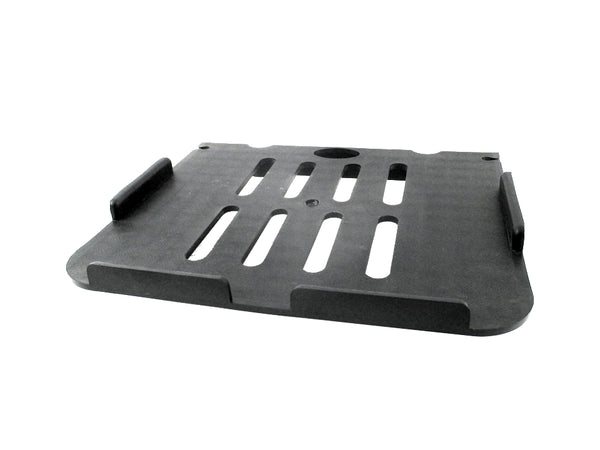 Set of 2  Hard PVC Multipurpose Set top Box Stand - Deczo