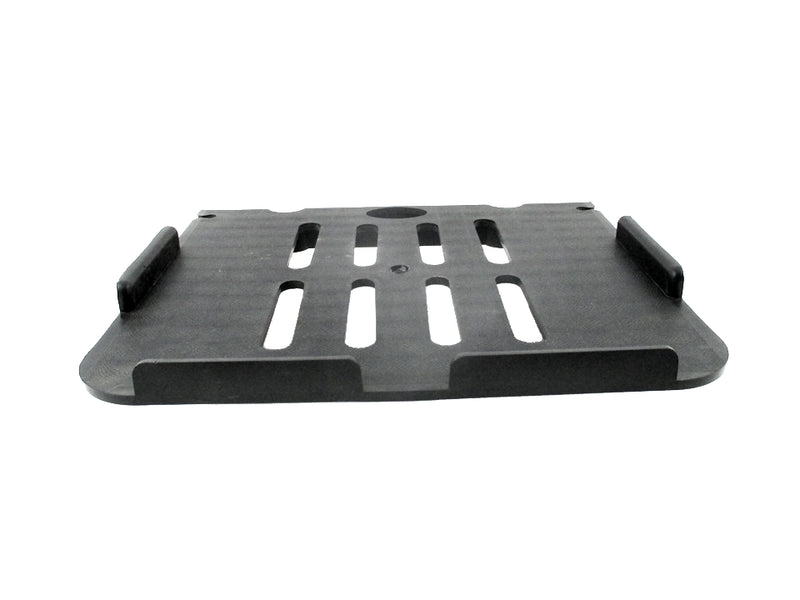 DECZO Set of 4 Hard PVC Multipurpose Set top Box/ Speaker Shelf - Deczo