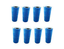 Pack of 8 Premium Quality Washable Kitchen Tissue Roll for Wet Cleaning - Deczo