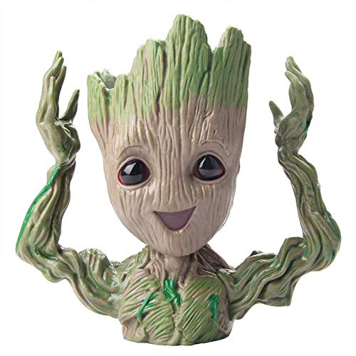 Hands Waving Groot Resin Plant Pot for Garden, Cactus Pots, Home Decor, Balcony Decorations Planters, Gift - Deczo