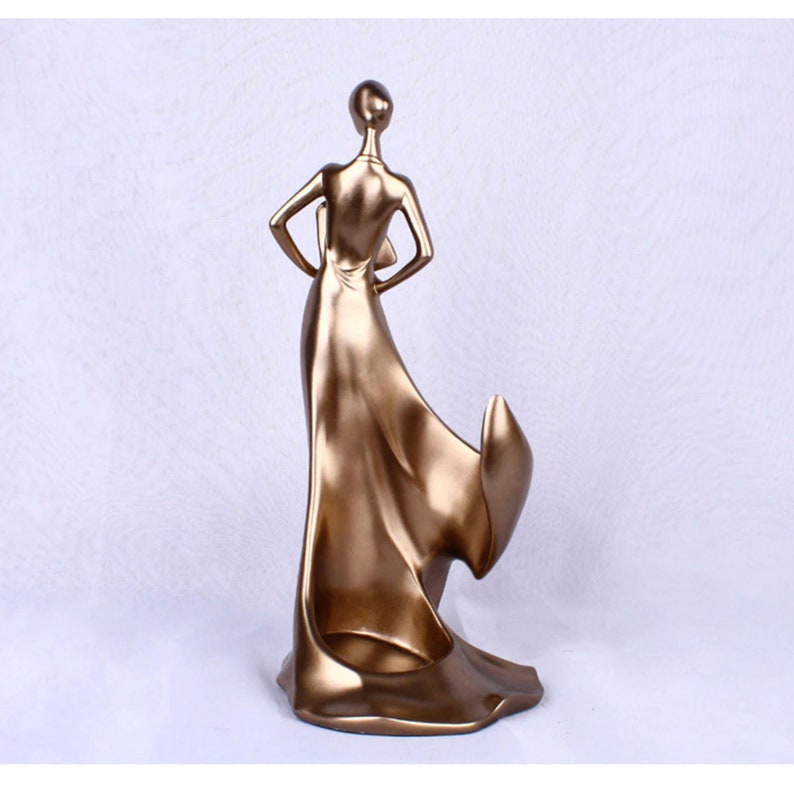 Luxury Lady wine bottle holder : Bronze - Deczo
