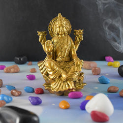 Laxmi Sitting on Lotus - Deczo