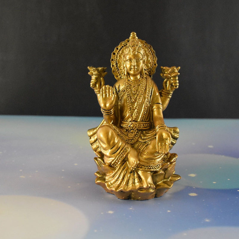 Laxmi Sitting on Lotus - Deczo