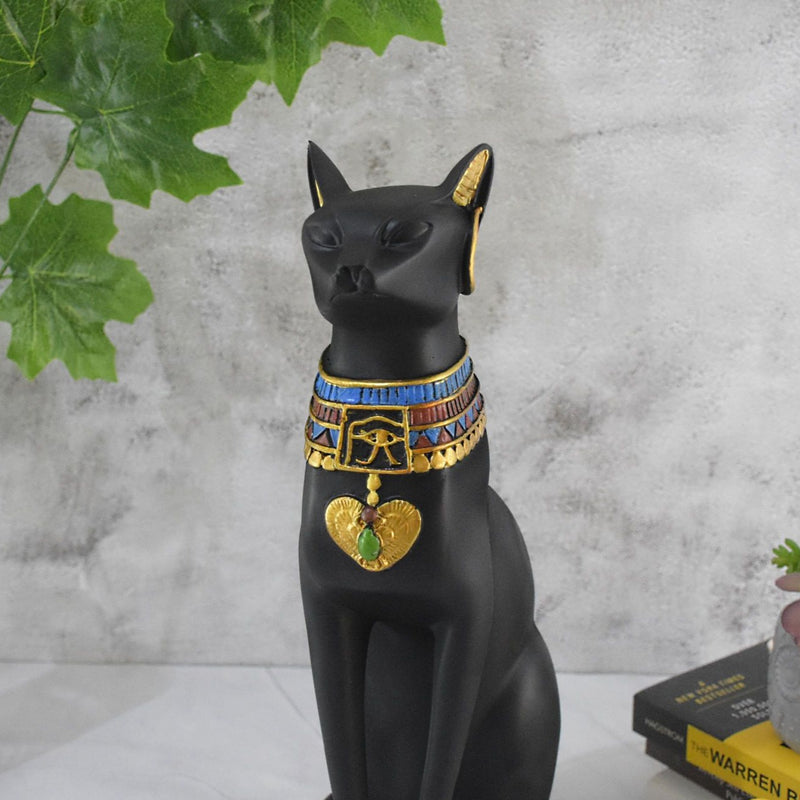 Egyptian Mau Figurine for Peace and Strength - Deczo