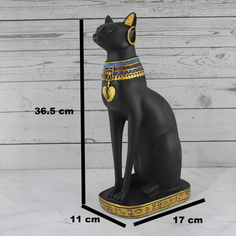 Egyptian Mau Figurine for Peace and Strength - Deczo