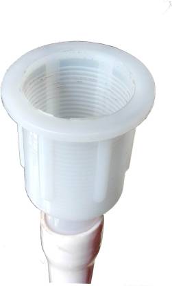 DECZO PVC 3 Feet Long Socket Waste Drain Pipe for Wash Basin/Kitchen Sink Water Hose Pipe - Deczo