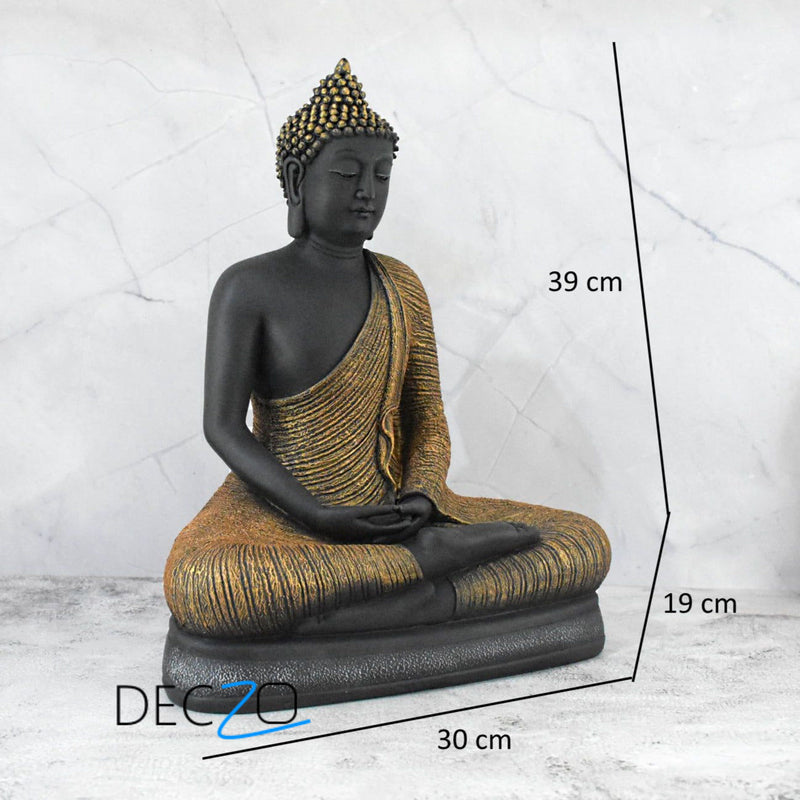 Siddharth Gautam in Dhyana Mudra Statue-15 inch - Deczo
