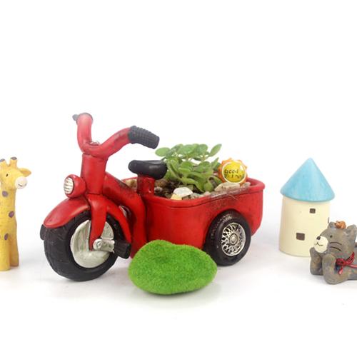 Vintage Tricycle Resin Succulent Pot - Deczo
